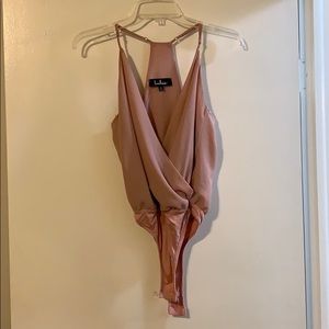 Lulus v neck bodysuit